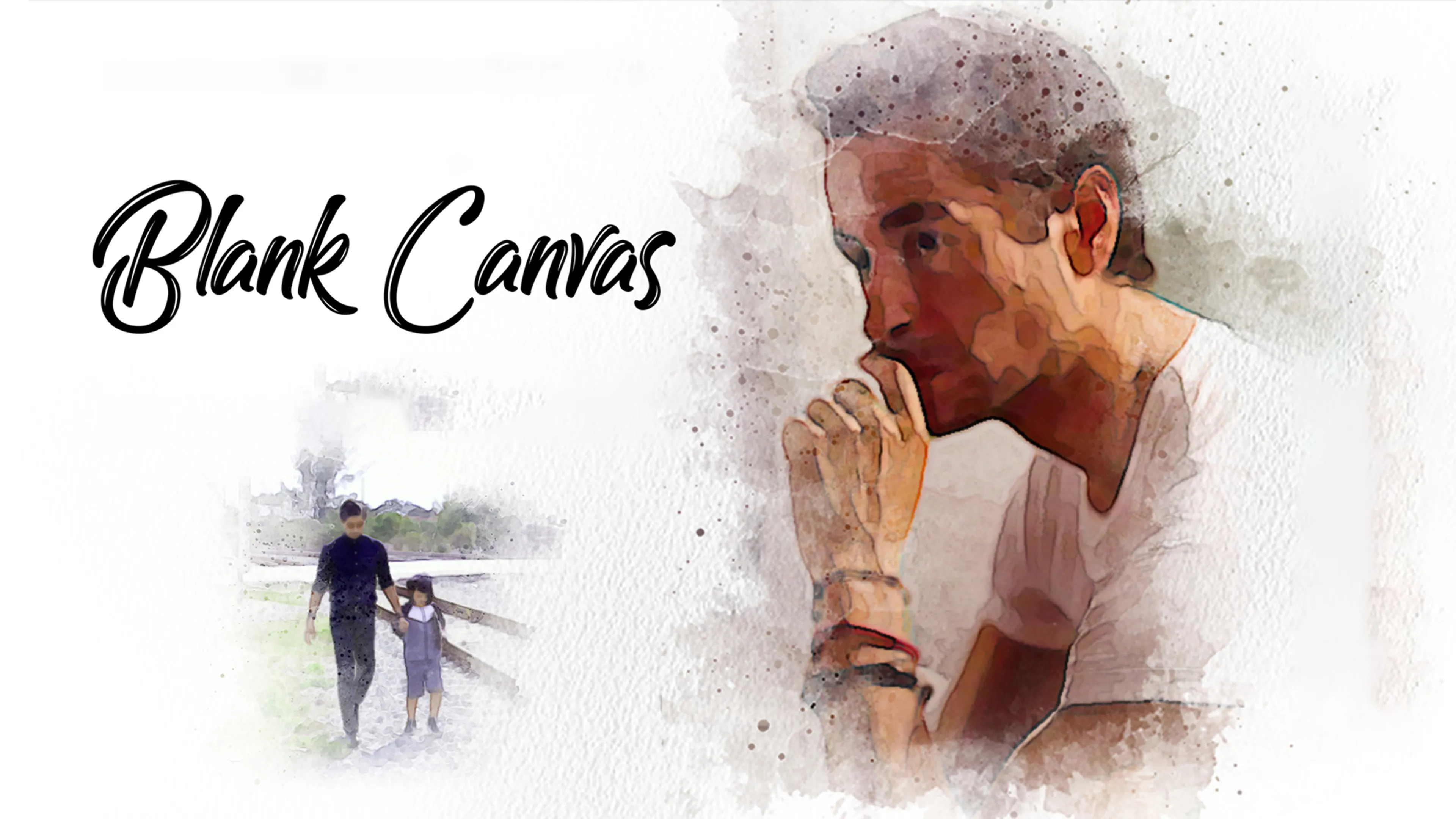 Blank Canvas poster